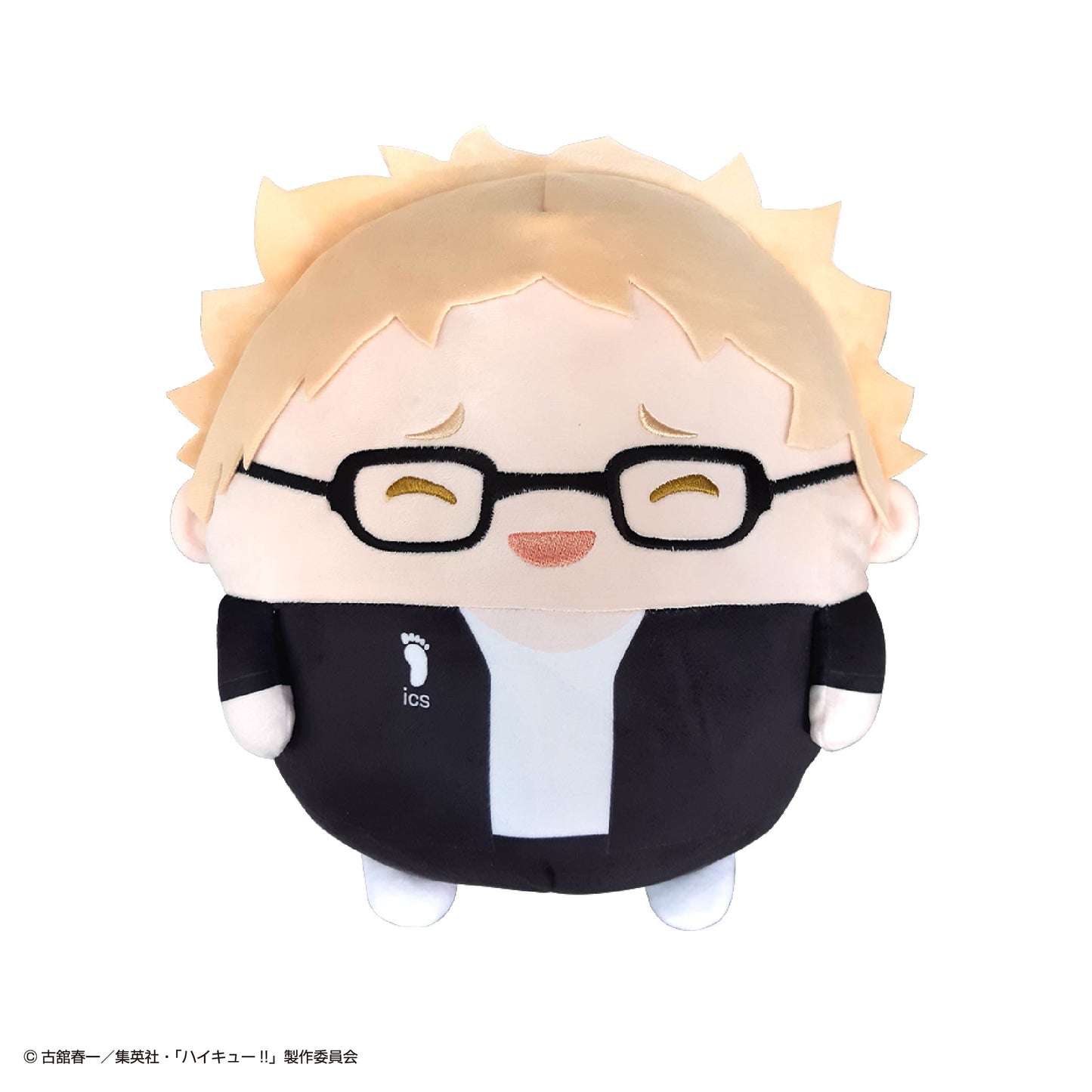 【Resale】HQ-53 "Haikyu!!" Fuwakororin Big Special C Tsukishima Kei, Stuffed Animals, animota