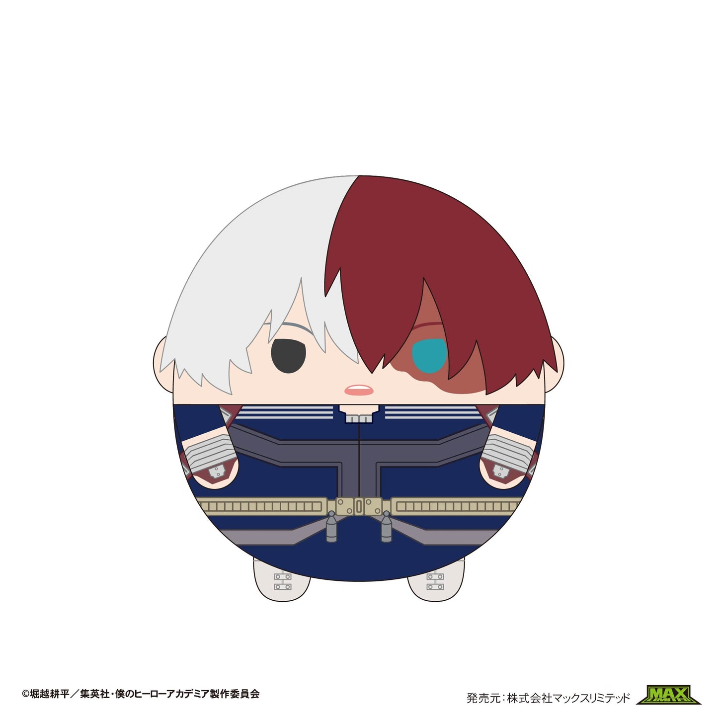 HA-44 "My Hero Academia" Fuwakororin (M Size) 7 C Todoroki Shoto, Stuffed Animals, animota