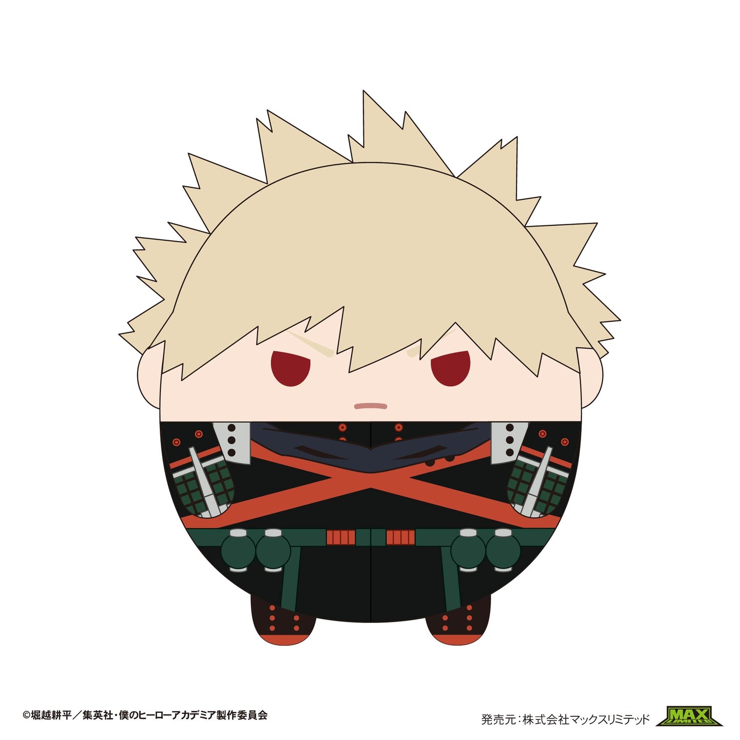 HA-45 "My Hero Academia" Fuwakororin Big 7 B Bakugo Katsuki, Stuffed Animals, animota