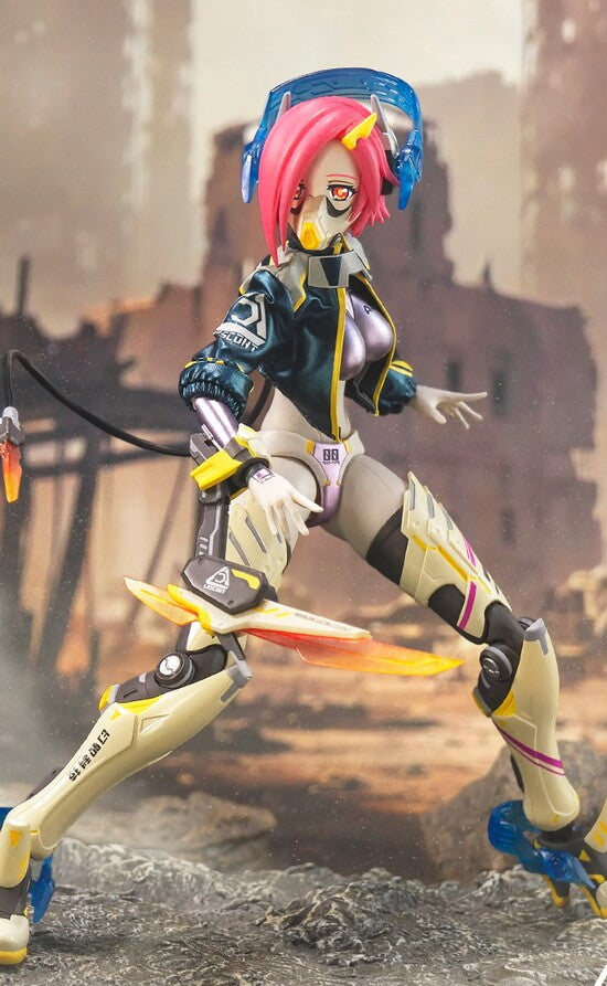 LOSCONT "ARMED BATTLE ANGELS" SERIES ABA-001 BLADE VIOLET 1/12 SCALE ACTION FIGURE | animota