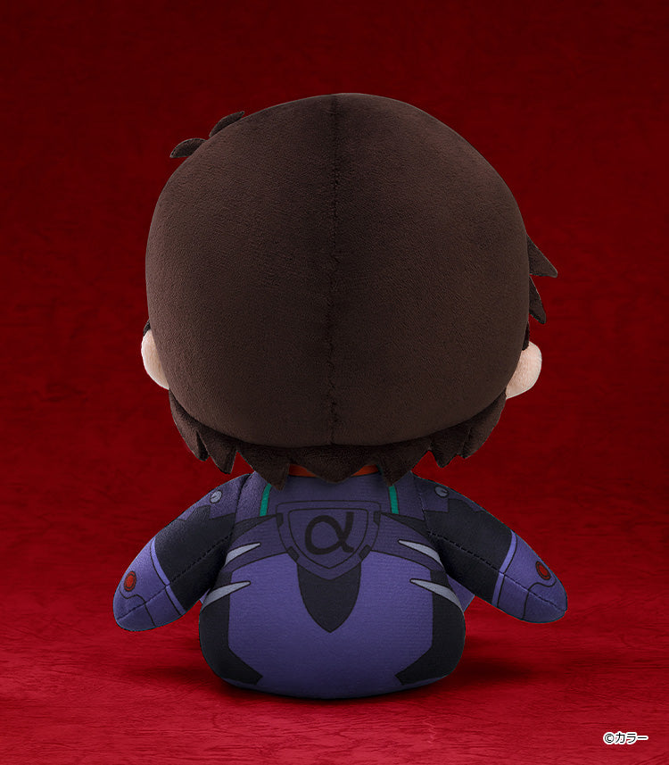 Rebuild of Evangelion Kuripan Plushie Ikari Shinji (Black Plugsuit), Stuffed Animals, animota