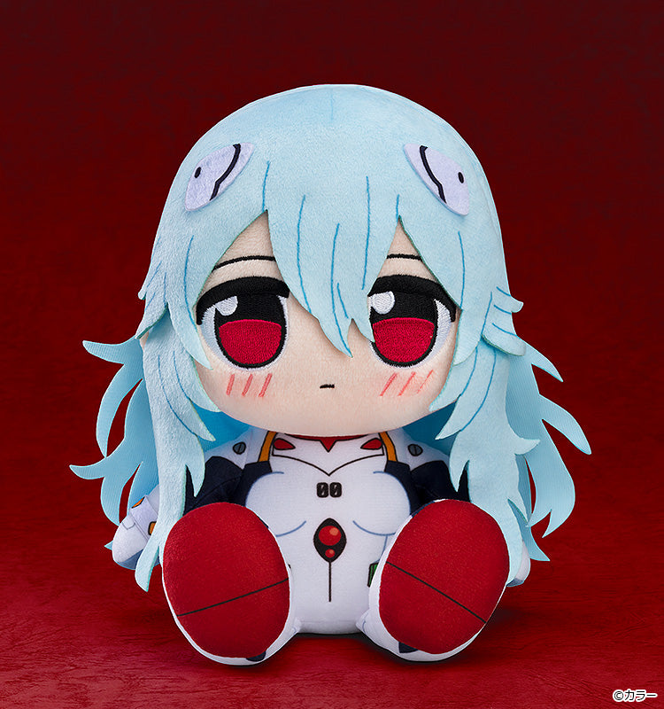 Rebuild of Evangelion Kuripan Plushie Ayanami Rei Long (Long Hair: White Plugsuit)