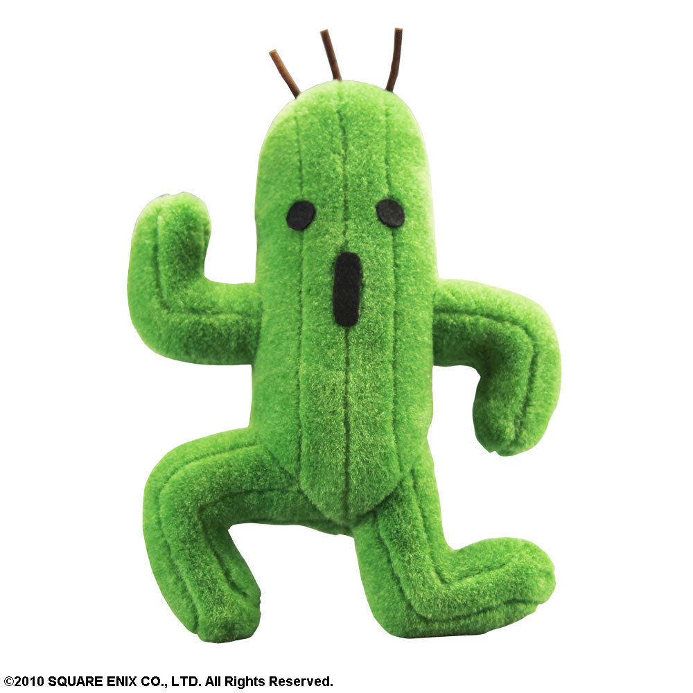 【Resale】"Final Fantasy" Plush Cactuar, Action & Toy Figures, animota