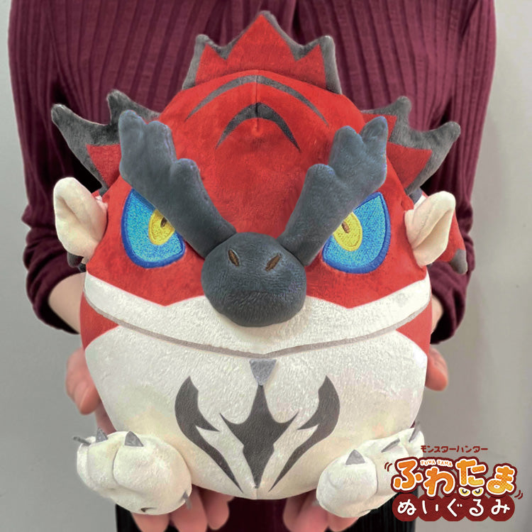 Monster Hunter Fuwa Tama Plush Rathalos