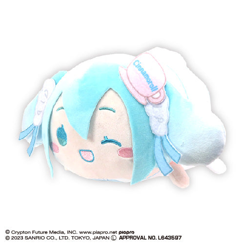 MC-06 Hatsune Miku x Cinnamoroll Potekoro Mascot (M Size) E Hatsune Miku (Cinnamoroll Costume)