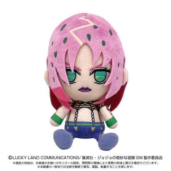 【Resale】"JoJo's Bizarre Adventure Golden Wind" Chibi Plush Diavolo, Stuffed Animals, animota