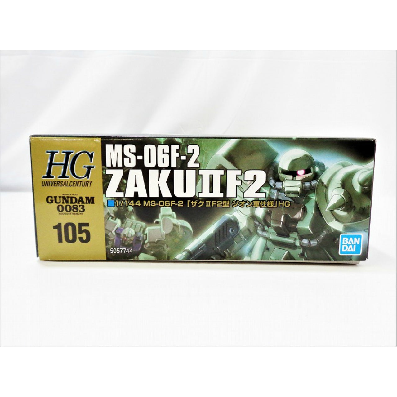 HGUC 105 1/144 MS-06F-2 Zaku II F2 Zeon, Action & Toy Figures, animota