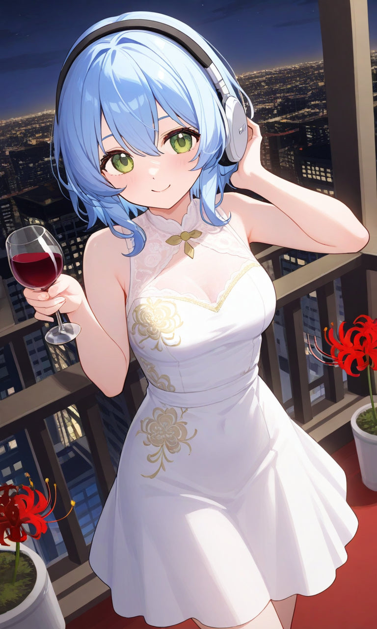 animota-chan Night Party Ver. (Free), Digital Artwork, animota