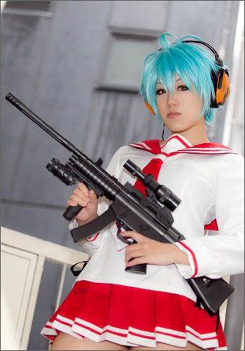 "Hidan no Aria (Aria the Scarlet Ammo)" Reki style cosplay wig | animota