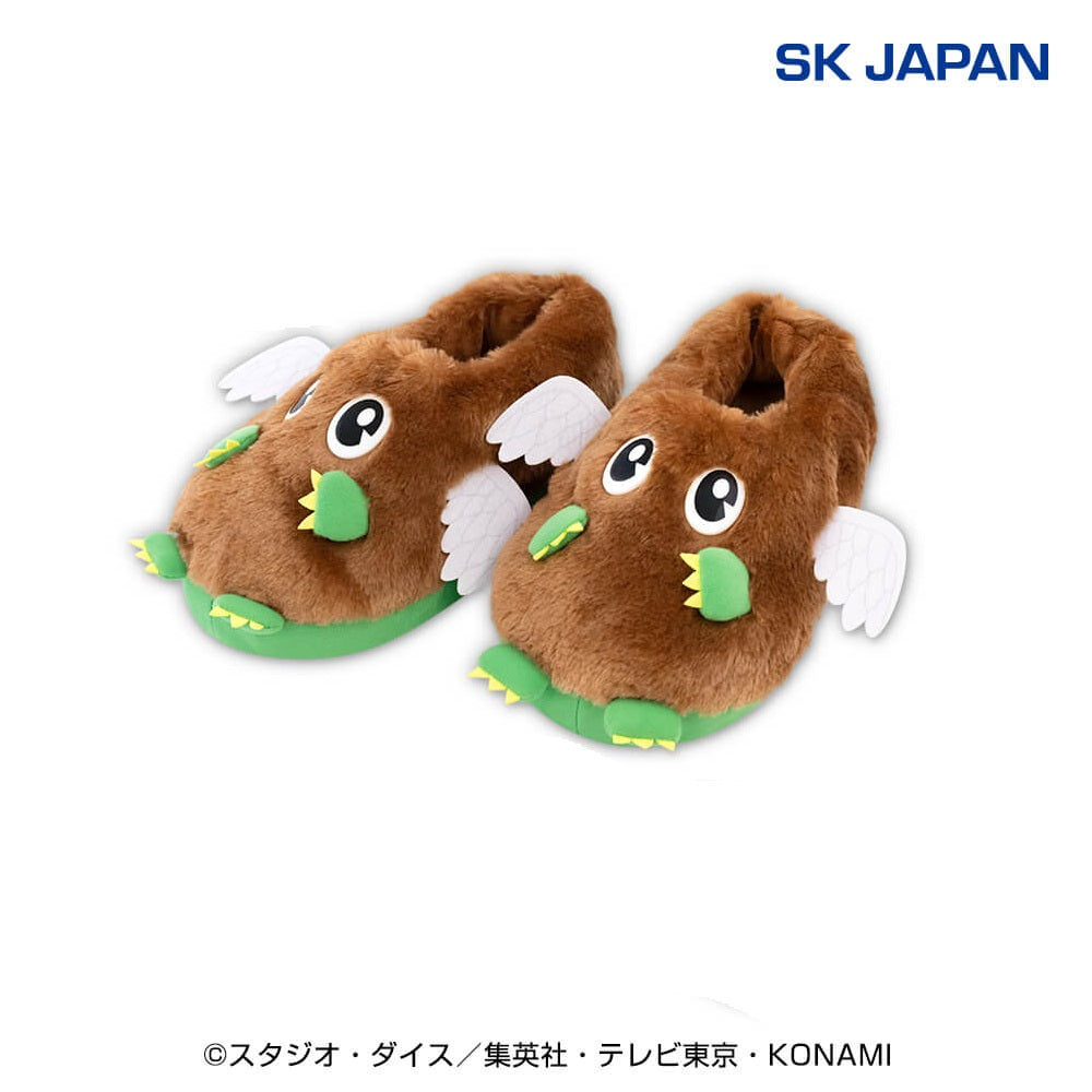 Yu-Gi-Oh! Series Plush Toy Slippers Winged Kuriboh, Stuffed Animals, animota