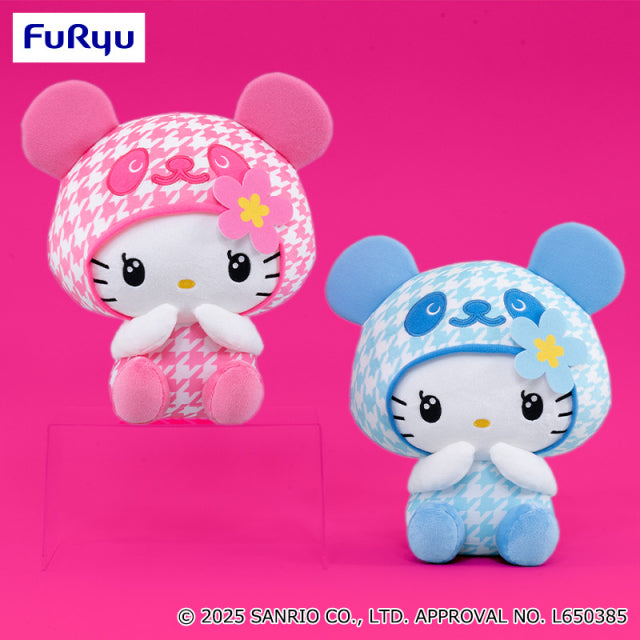 Hello Kitty Tokimeku Heisei BIG Plush Toy Pink Ver