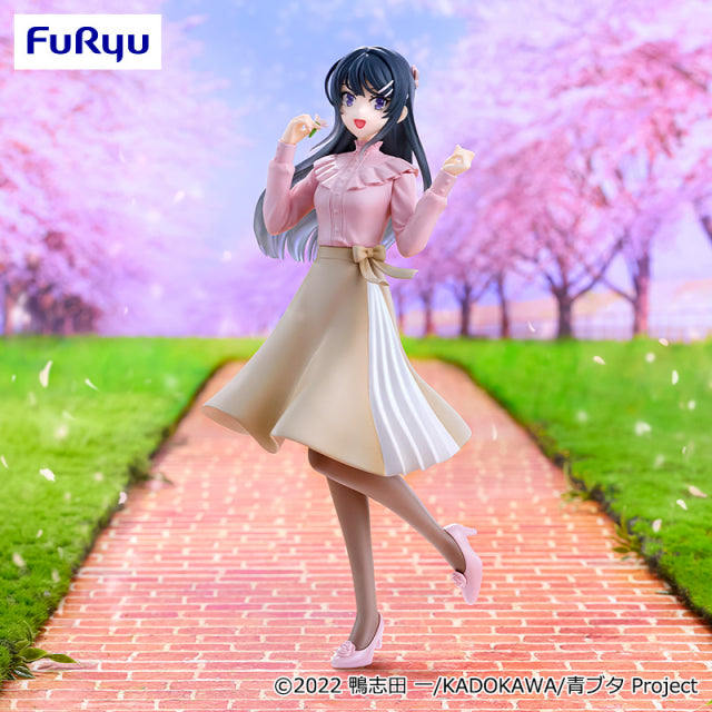 Rascal Does Not Dream of Bunny Girl Senpai - Trio-Try-iT Figure - Mai Sakurajima - Spring Outfit Ver.