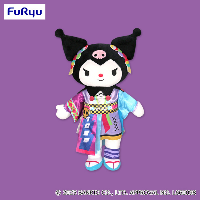 Puroland Collaboration - Live Character BIG Plush Toy - Kuromi