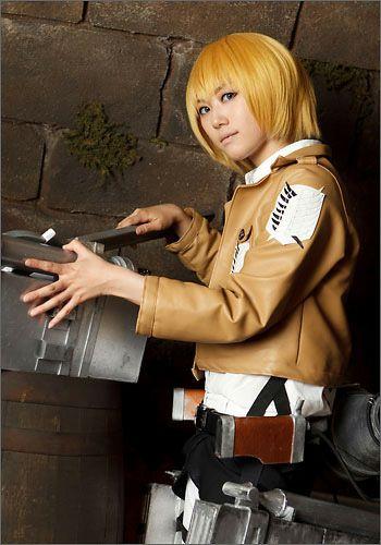 ”Attack on Titan” Armin Arlert style cosplay wig | animota