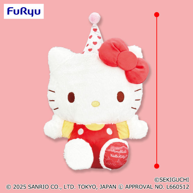 Monchhichi Hello Kitty Anniversary Super BIG Plush Toy