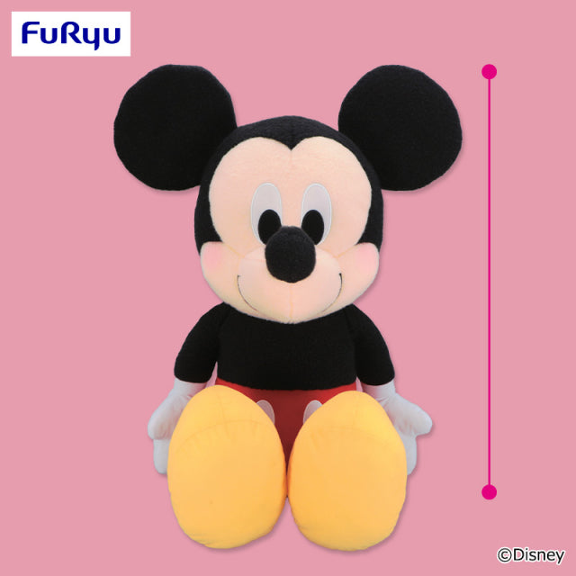 Mickey Mouse FukuFuku Mokufuwa Jumbo Plush Toy
