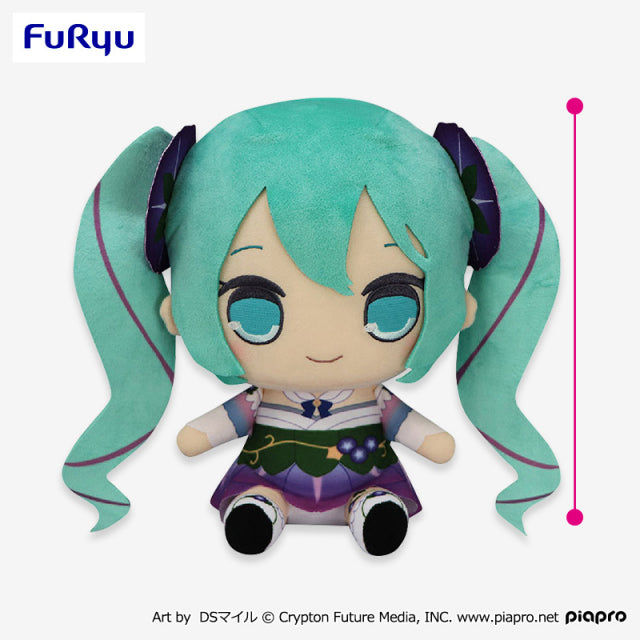 Hatsune Miku Kurumaru BIG Plush Toy - Morning Glory Ver.