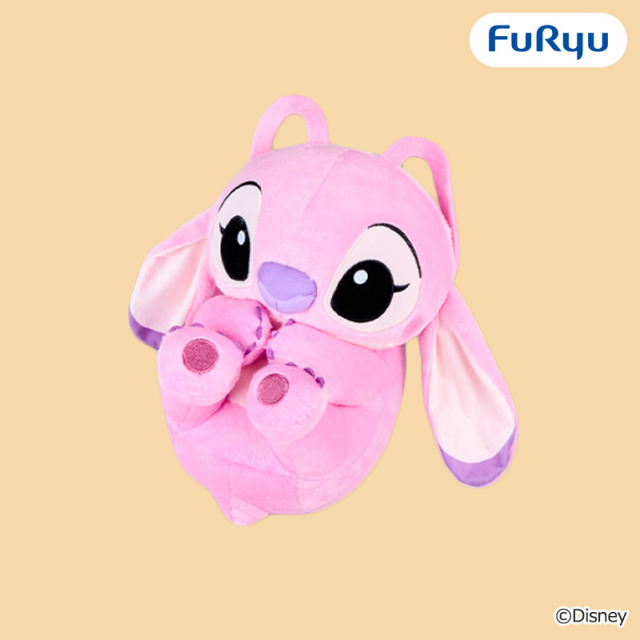 Disney Stitch Lying Down Rolling BIG Plush Toy