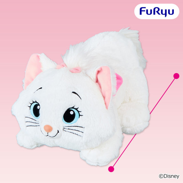 Disney Marie Lying Down Pet Me! Super BIG Plush