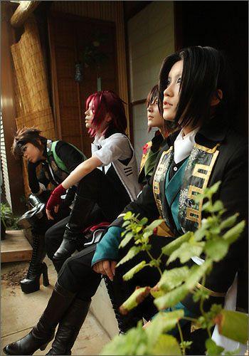 "Hakuouki - Demon of the Fleeting Blossom" Toshizou Hijikata (Western clothing) style cosplay wig | animota