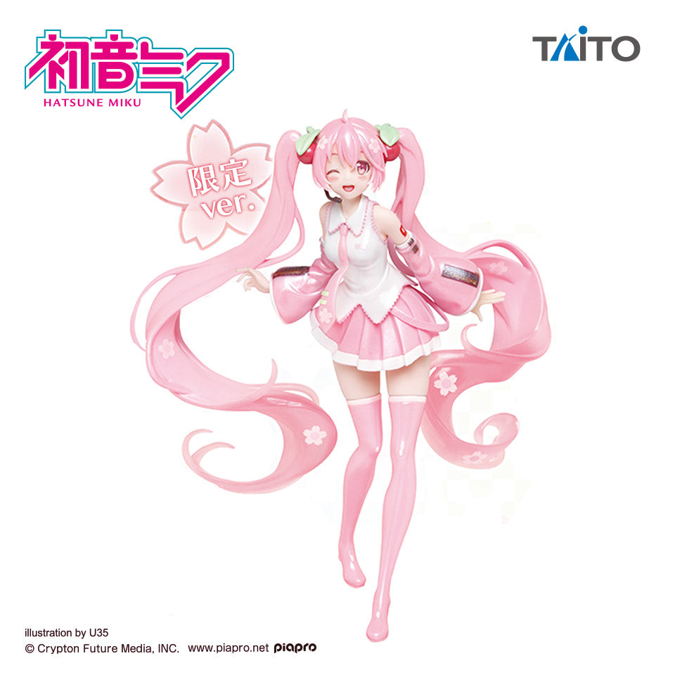 Sakura Miku Figure - Illustration ver. Pearl wink (SEGA Exclusive) | animota