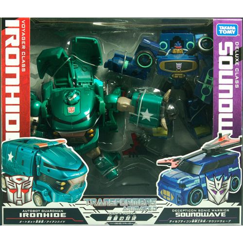 Transformers Ironhide vs. Soundwave | animota