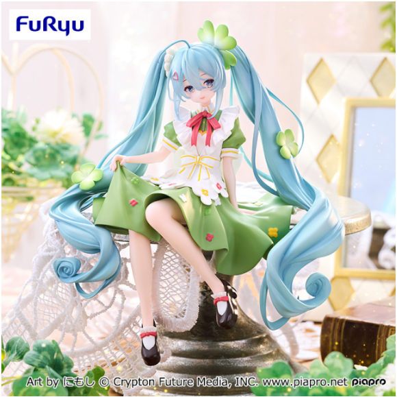 Hatsune Miku Noodle Stopper Figure Flower Fairy - Clover, Action & Toy Figures, animota