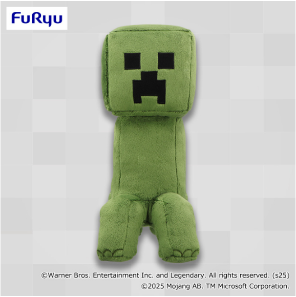 A Minecraft Movie Creeper BIG Plush Toy | animota