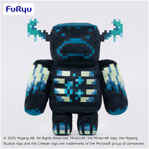 Minecraft Shiny BIG Plush Toy : Warden, Stuffed Animals, animota