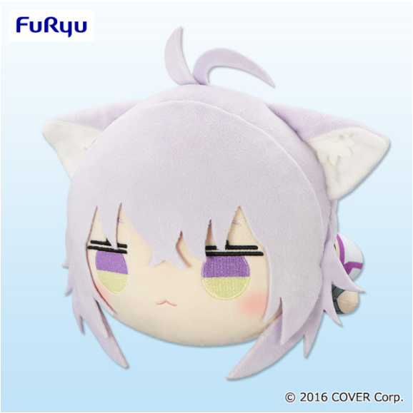 Hololive Production Lying Down Plush Toy - Nekomata Okayu, Stuffed Animals, animota