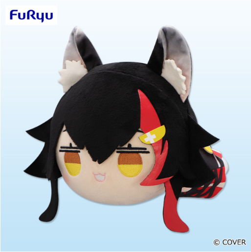 Hololive Production Lying Down Plush Toy - Mio Ookami