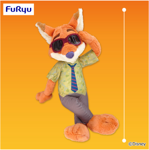 Zootopia Super Super BIG Plush Toy - Nick/Sunglasses