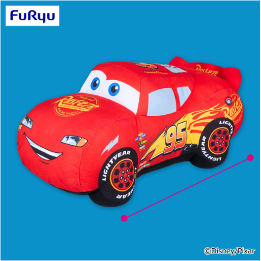 Lightning McQueen V-BIG Plush Toy