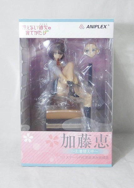 ANIPLEX Saekano Megumi Kato Changing 1/7 PVC, animota