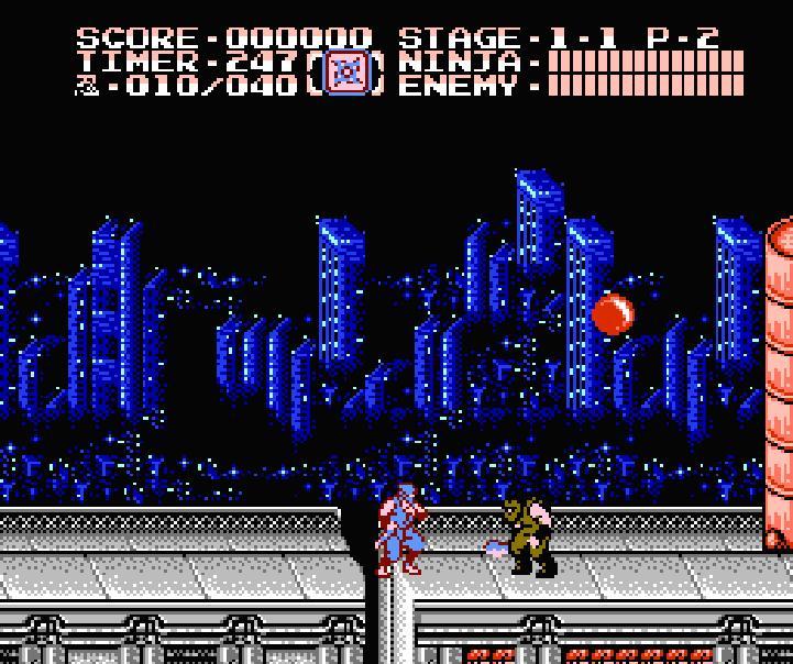Ninja Ryuken-den2(NINJA GAIDEN II).Famicom Japanese Version