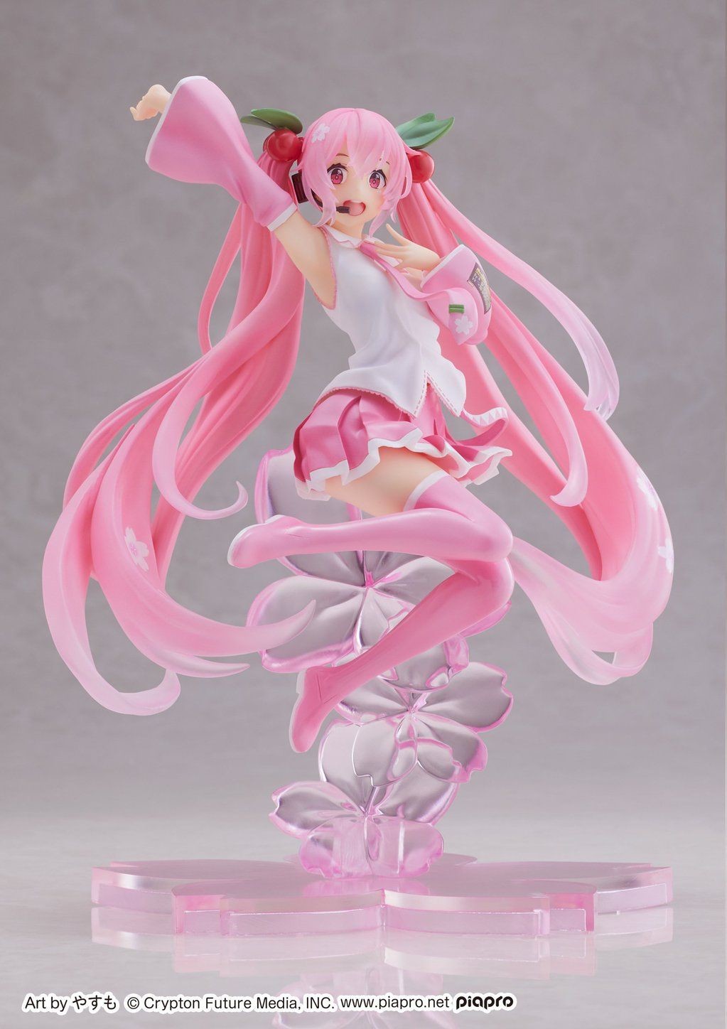 Taito Kuji Honpo Sakura Miku Lottery A-Prize Illustrated Figure ~Jump Ver.~ | animota