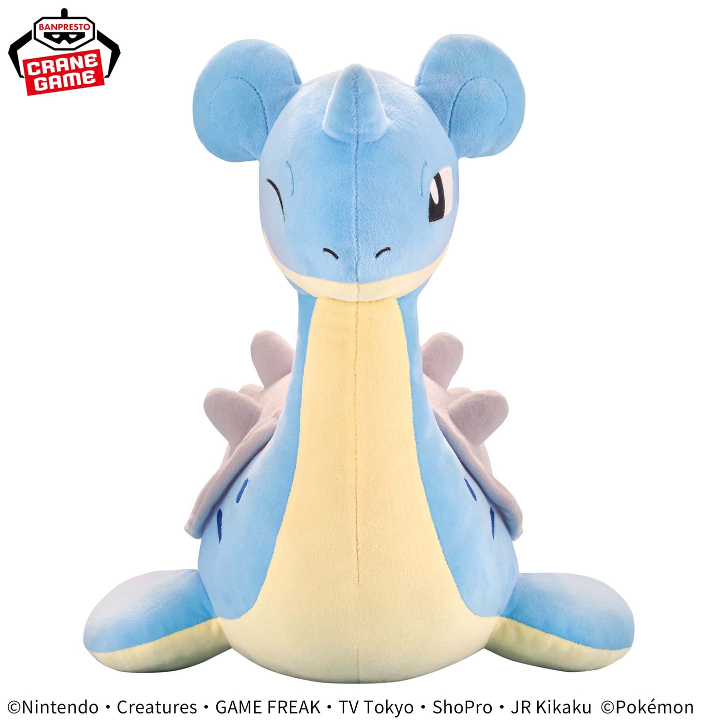 Pokémon Meccha Mofugutto Plush Toy - Lapras (Resale), Stuffed Animals, animota