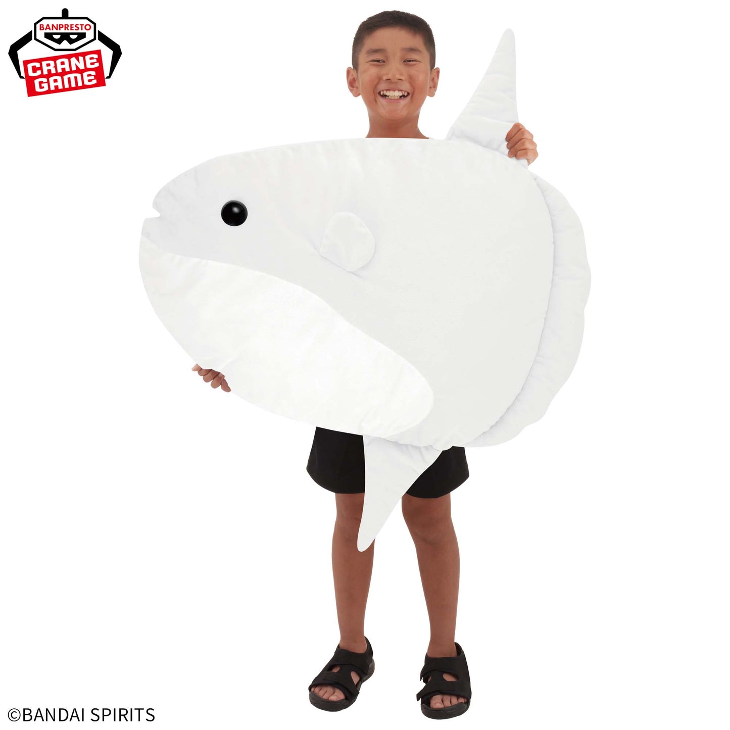 Wakudeka Plush Toy Rare Animal Capture Series -White Sunfish, Stuffed Animals, animota