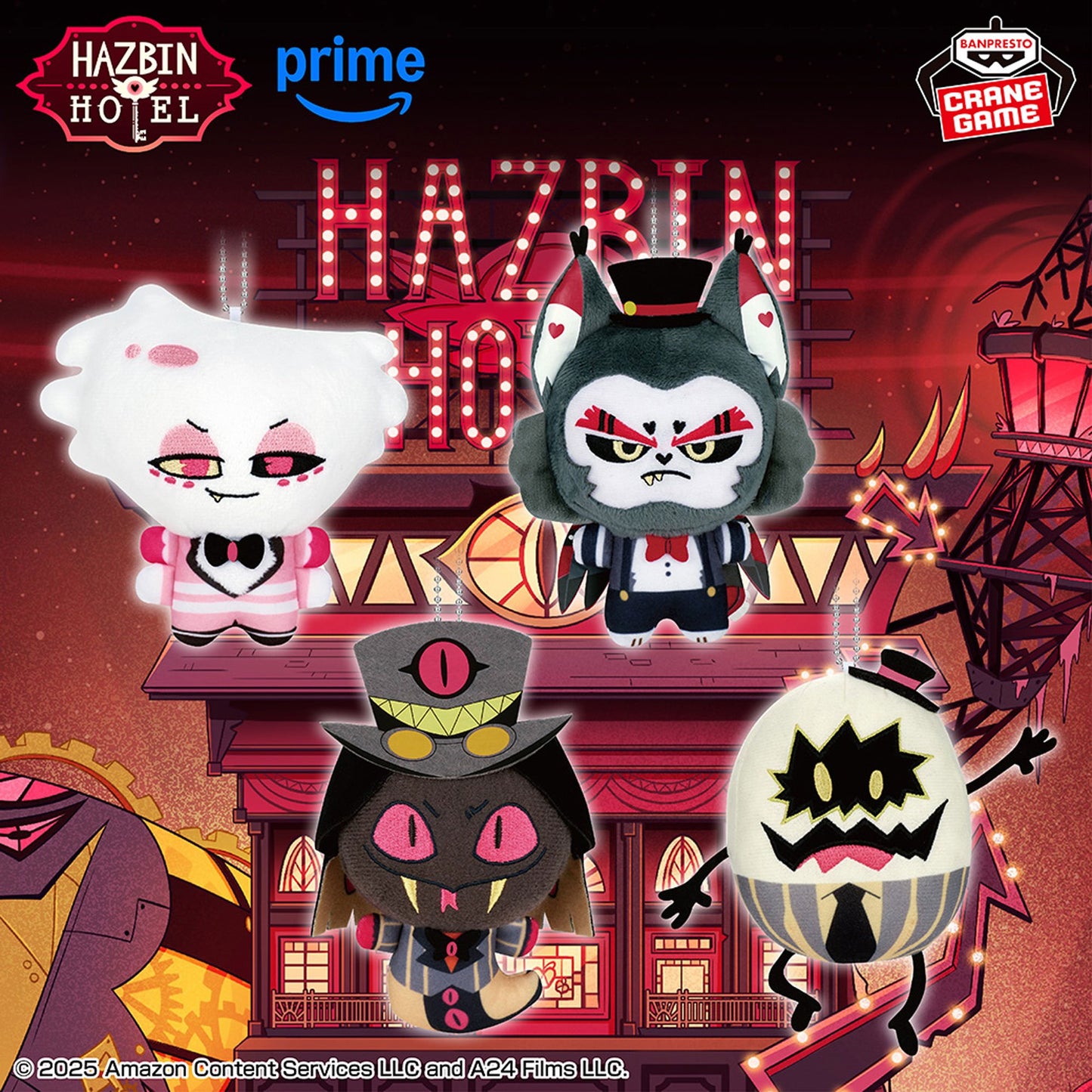 Hazbin Hotel Plush Toy vol.2 Angel Dust