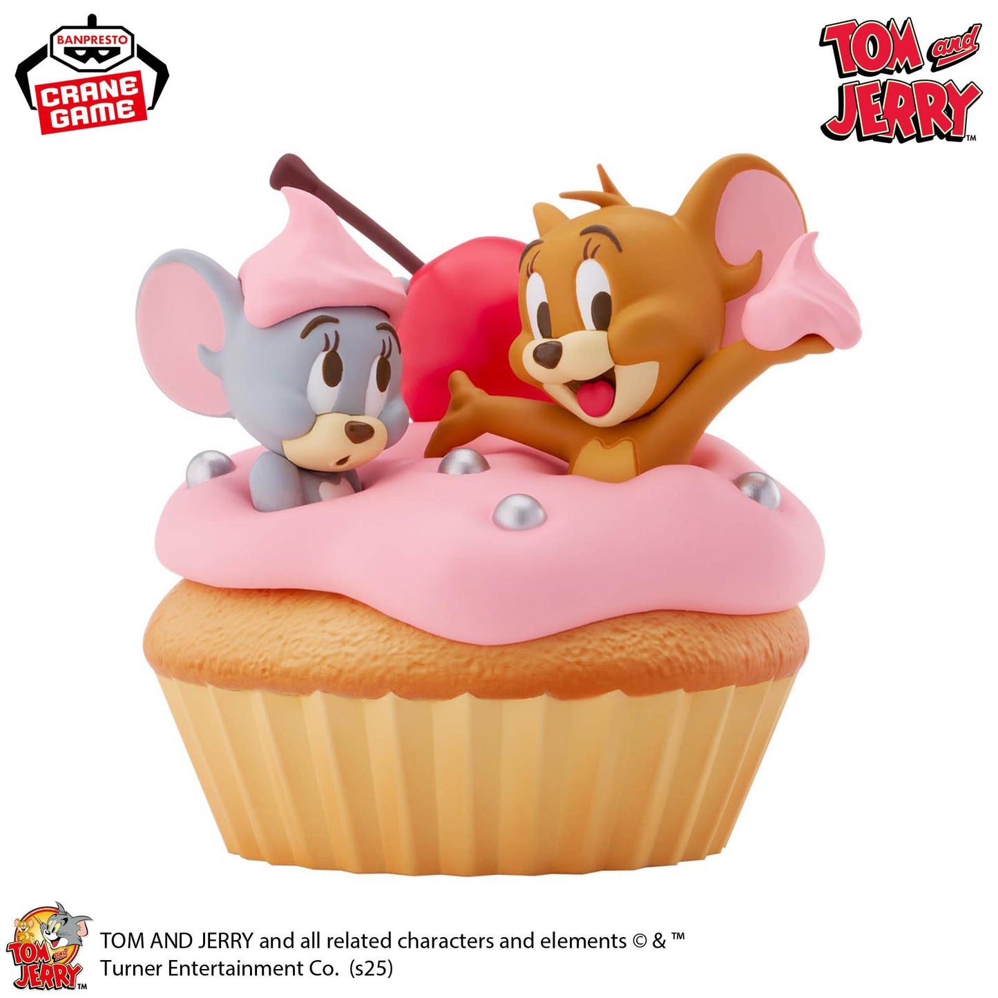 TOM AND JERRY Big Soft Vinyl Figure - Sweet Cupcake