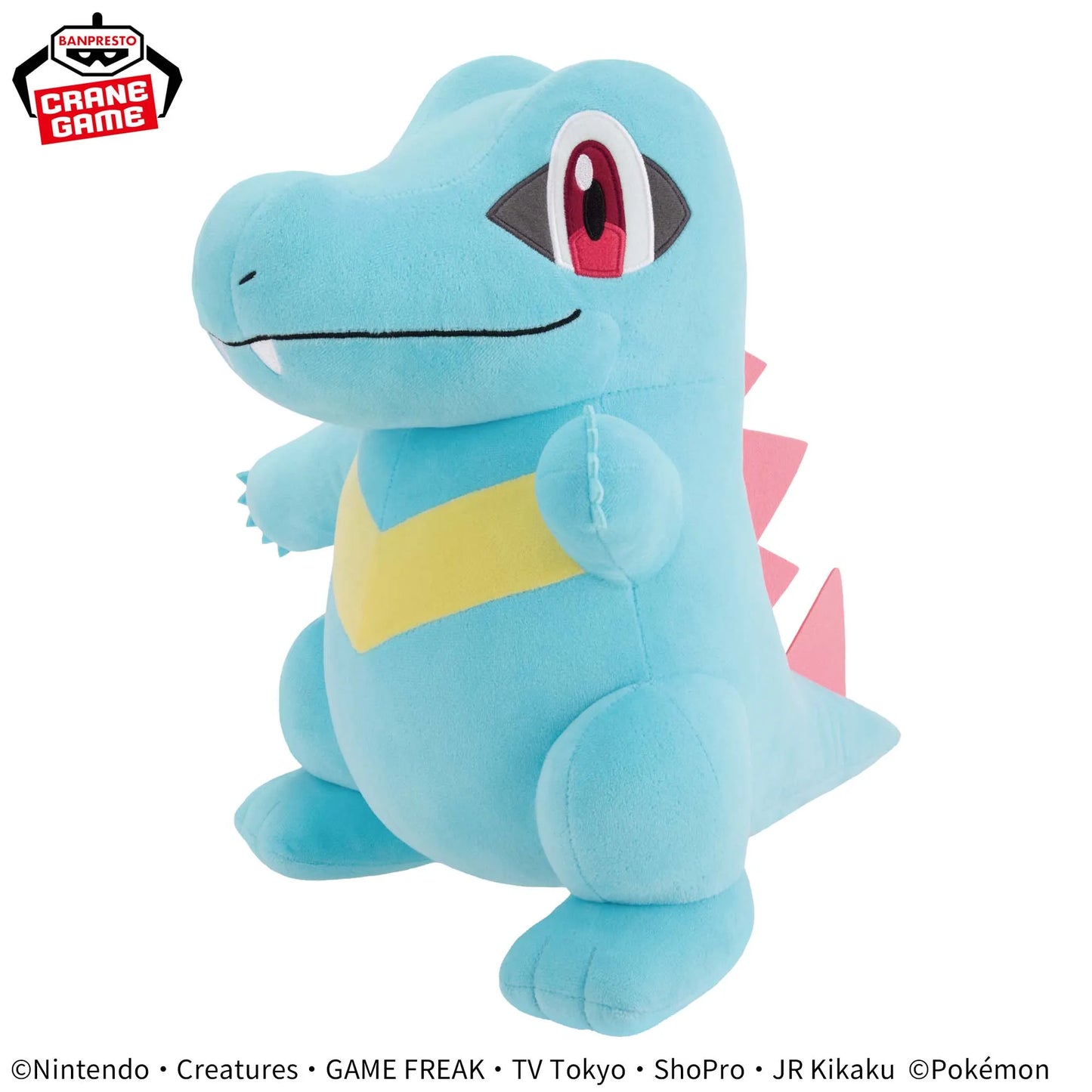 Pokémon Meccha Mofugutto Plush Toy - Totodile