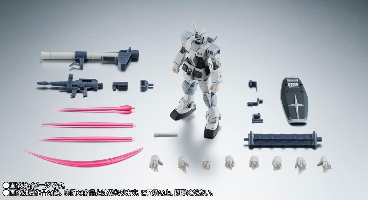 Robot Spirits -SIDE MS- RX-78-3 G-3 Gundam ver. A.N.I.M.E. -Real Marking- (TAMASHII NATIONS STORE ONLINE Exclusive) | animota