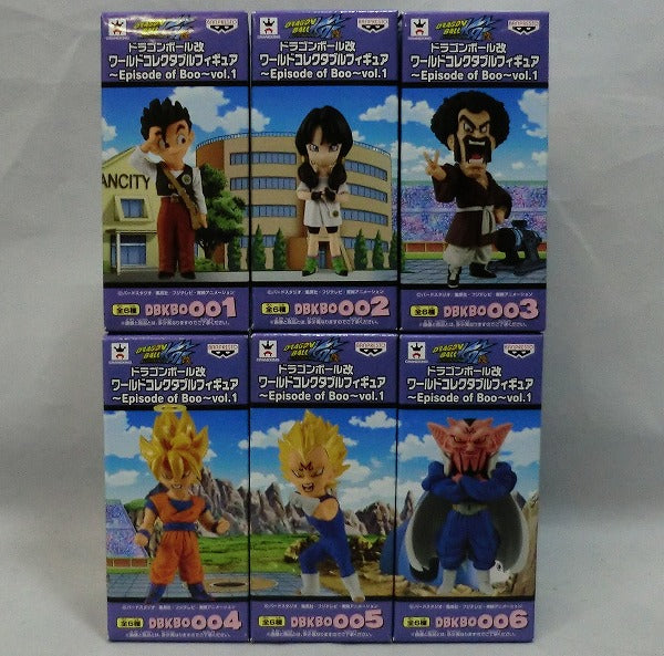 Dragon Ball Kai World Collectable Figure Episode of Boo vol.1 - set of 6, animota