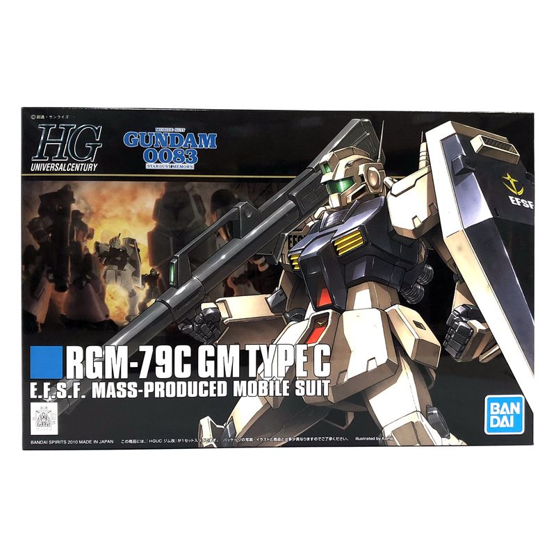 HGUC 113 1/144 RGM-79C GM Type C, Action & Toy Figures, animota