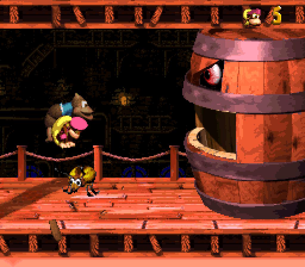 Donkey Kong Country 3: Dixie Kong's Double Trouble!.SUPER Famicom Japanese Version