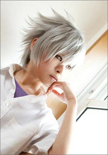 ”NEON GENESIS EVANGELION” Nagisa Kaworu style cosplay wig | animota