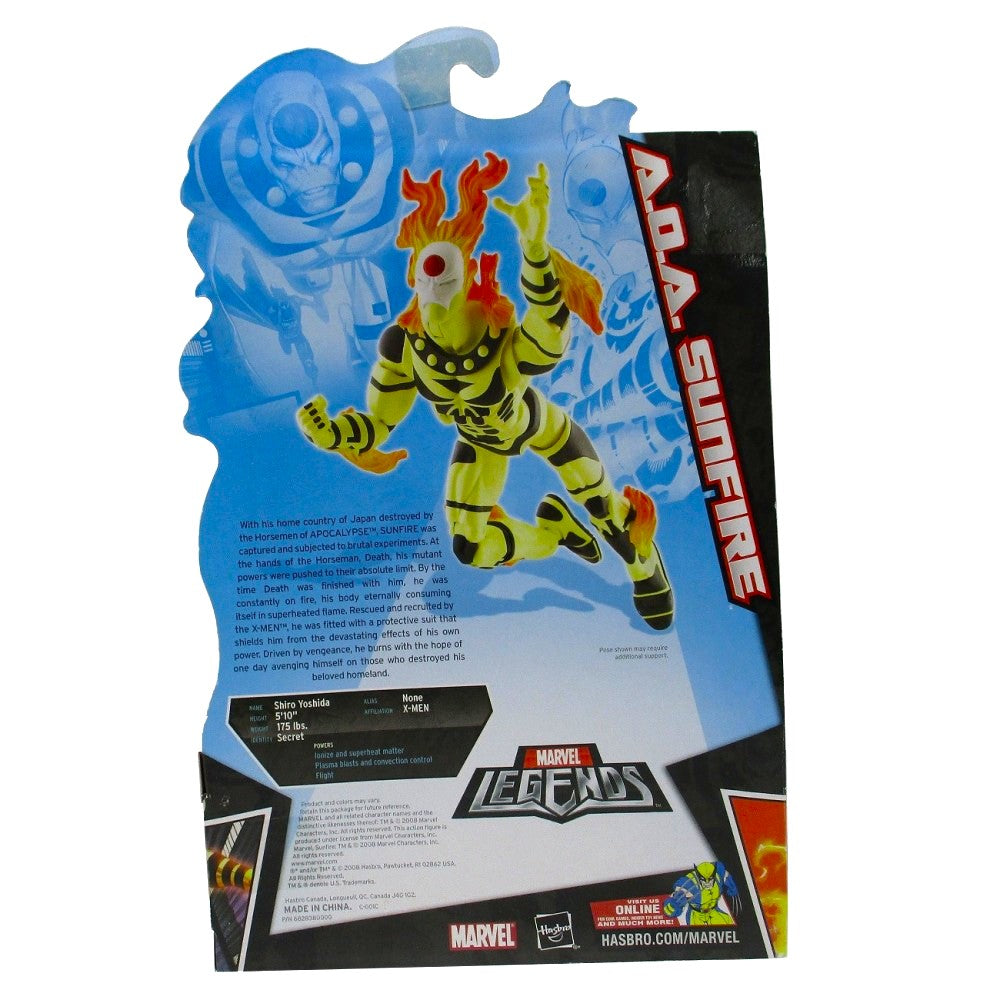 Hasbro Marvel Legends Age of Apocalypse Sunfire Toyfair Exclusive 6-Inch Action Figure