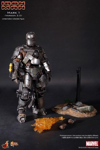 Movie Masterpiece - Iron Man 1/6 Scale Figure: Iron Man Mark 1 (Version 2.0) | animota