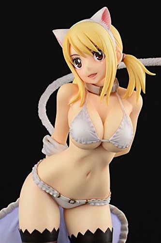 FAIRY TAIL - Lucy Heartfilia White Cat Gravure_Style 1/6 Complete Figure | animota