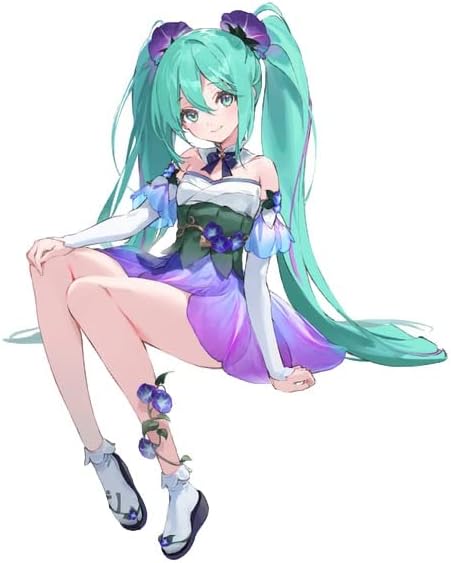 Hatsune Miku Noodle Stopper Figure - Flower Fairy - Morning Glory | animota